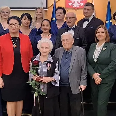 Elżbieta Willim z Glorią Artis